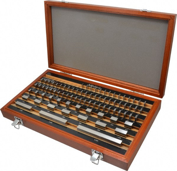 81-Piece Gage Block, Grade AS-1 - Mitutoyo 516-903-26