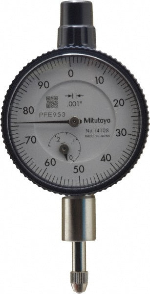 0.2500" Dial Indicator, 0.001000" grad - Mitutoyo 1410A