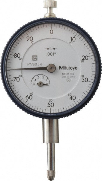 0.5000" Dial Indicator, 0.001000" grad - Mitutoyo 2414A