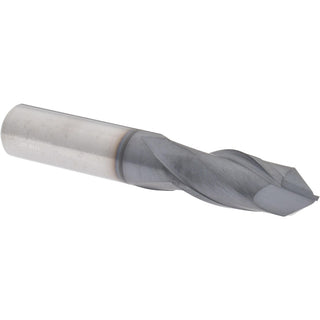 7/16" 2-Flute Solid Carbide Drill Mill End Mill, AlTiN - Accupro SAMG1414DPPLALT
