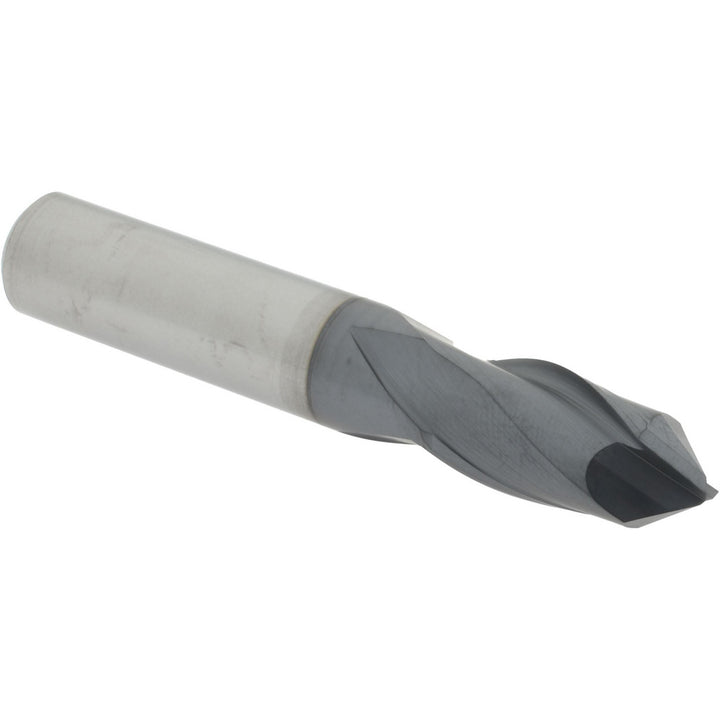 1/2" 2-Flute Solid Carbide Drill Mill End Mill, AlTiN - Accupro SAMG1616DPPLALT