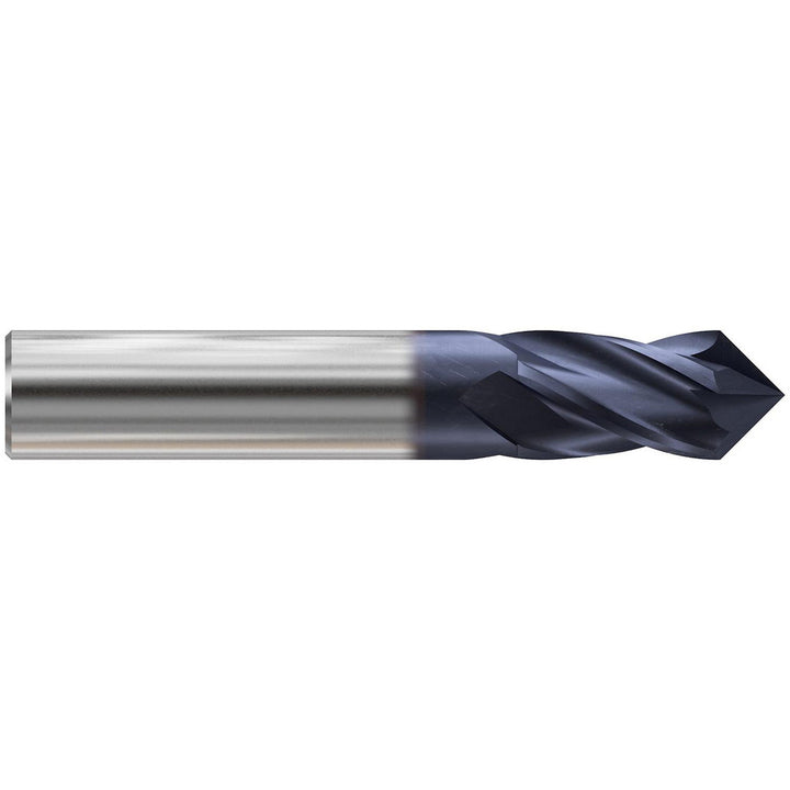 3/4" 4-Flute Solid Carbide Drill Mill End Mill, AlTiN - Accupro SCCMG2424DPPLAL
