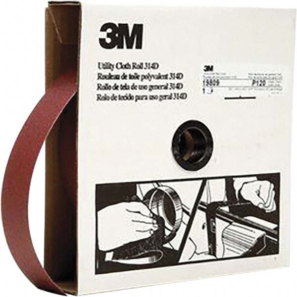 120-Grit Aluminum Oxide Rolls, Cords & Tape - 3M 7000118529
