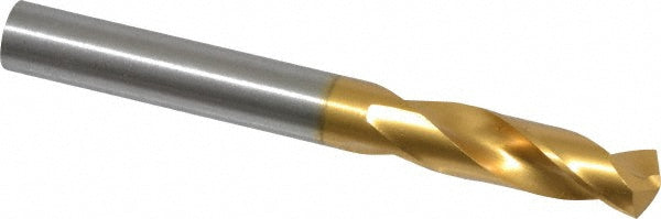 0.3346" Cobalt Stub Drill Bit, Coated, 130° point - Guhring 9006590085000