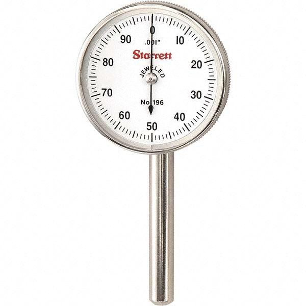 0.2000" Dial Indicator, 0.001000" grad - Starrett 66865