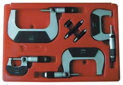3-Piece Micrometer - Value Collection 601-1023