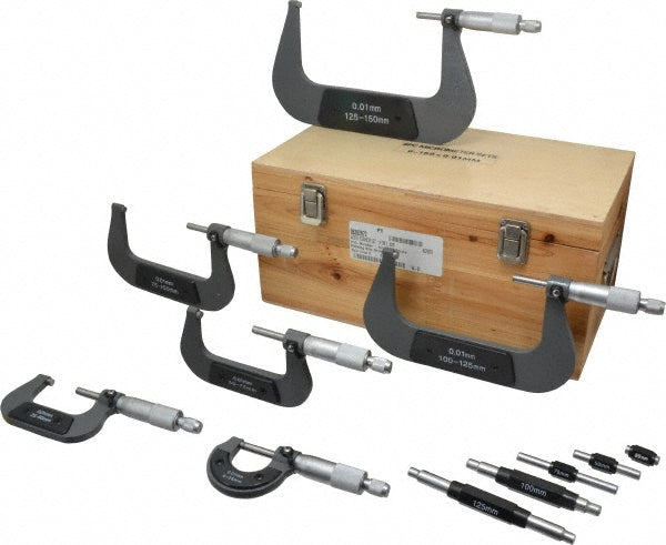 6-Piece Micrometer - Value Collection 600-1026