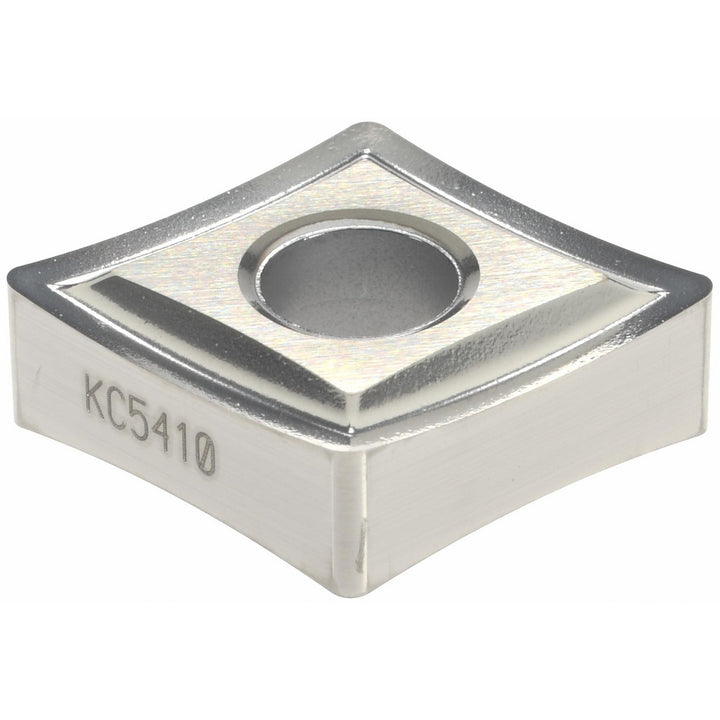 C - Diamond (Rhombic) 80-Deg 1/2" IC Carbide Insert, Grade KC5410, TiB2 - Kennametal 1785718