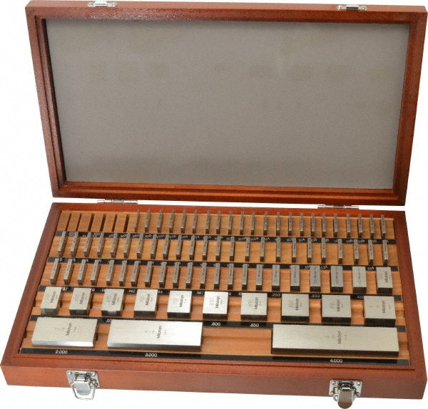81-Piece Gage Block, Grade AS-1 - Mitutoyo 516-403-26