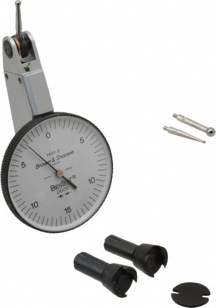 0.0300" Dial Indicator, 0.000500" grad - TESA Brown & Sharpe 599-7031-6