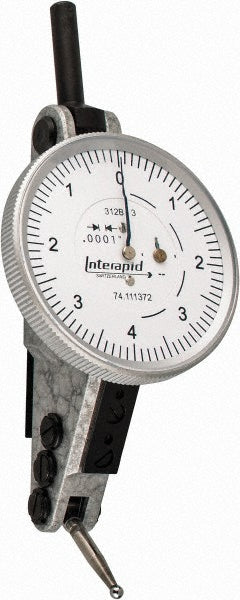 0.0160" Dial Indicator, 0.000100" grad - INTERAPID. 74.111372