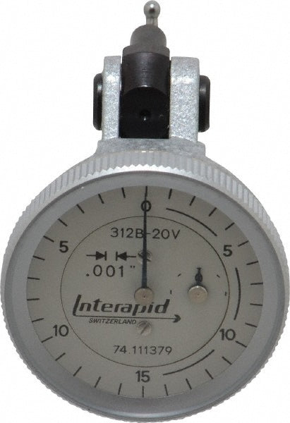 0.0600" Dial Indicator, 0.001000" grad - INTERAPID. 74.111379