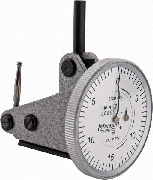 0.0600" Dial Indicator, 0.000500" grad - INTERAPID. 74.111377