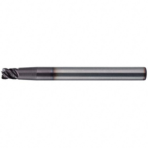 3/16" 3-Flute Solid Carbide Corner Radius End Mill, TiAlN - Kennametal 1925120