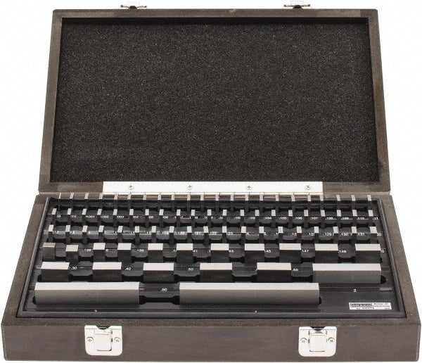 81-Piece Gage Block, Grade Economy - Value Collection 630-4115
