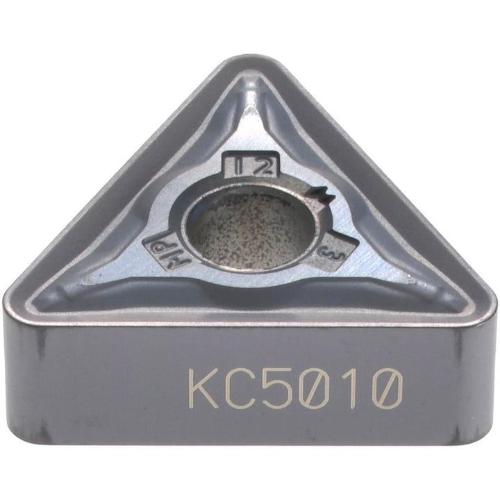T - Triangle 3/8" IC Carbide Insert, Grade KC5010, TiAlN - Kennametal 1832356