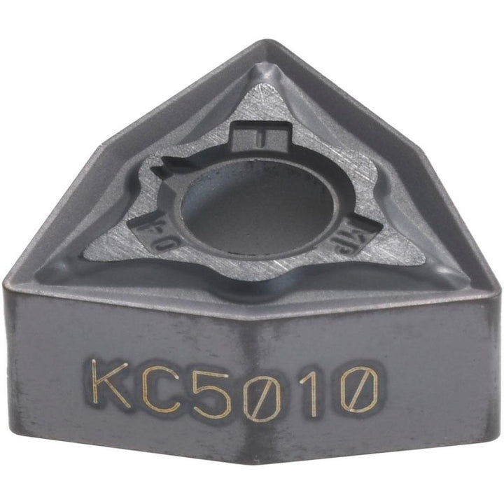 W - Trigon 80-Deg 3/8" IC Carbide Insert, Grade KC5010, TiAlN - Kennametal 1832374
