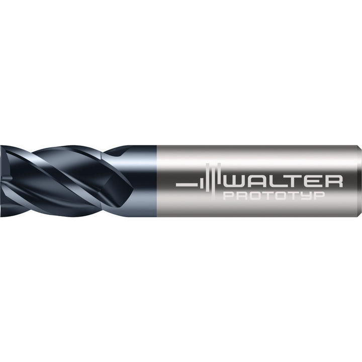 1" 4-Flute Solid Carbide Square End Mill, nACRo - Walter-Prototyp 8417196
