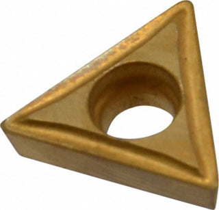 Triangle 1/4" IC Carbide Insert, Grade TC, TiN - APT TPGH21.51 TC