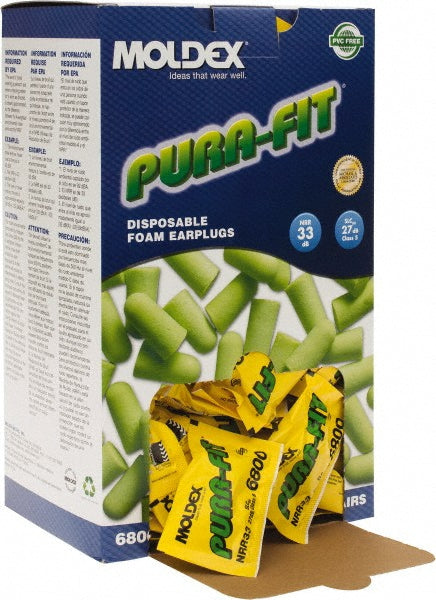 33.00dB Universal Green Ear Plugs - Moldex 6800