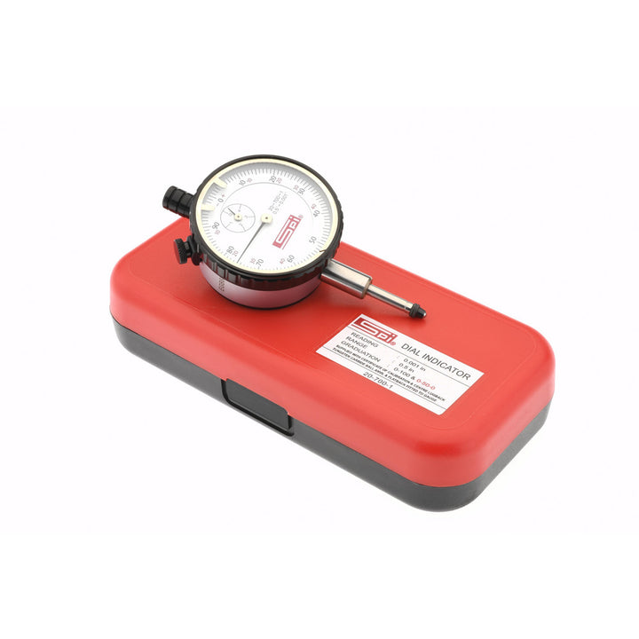 0.5000" Dial Indicator, 0.001000" grad - SPI 20-700-1