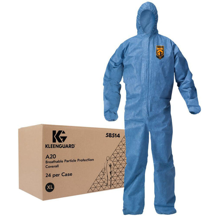 X-Large Blue Particle Protection Protective Garment - KleenGuard 58514