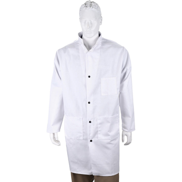 Large White Protective Garment - PRO-SAFE PS-850PCW-L
