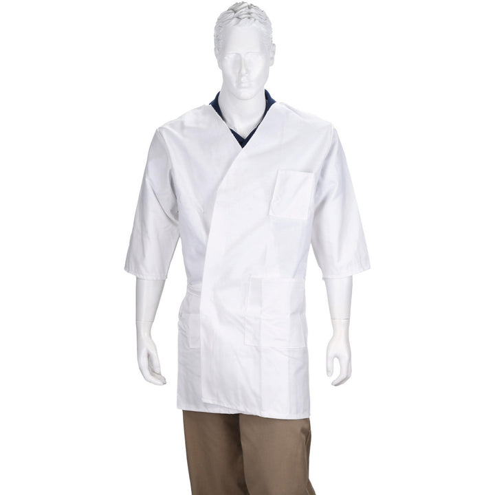 Medium White Protective Garment - PRO-SAFE PS-725-PCW-M