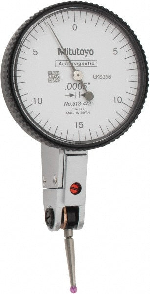 0.0300" Dial Indicator, 0.000500" grad - Mitutoyo 513-472-10E