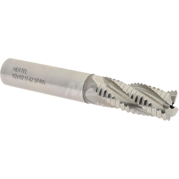 0.5000" 4-Flute Cobalt Single End Mill - Hertel 06821672