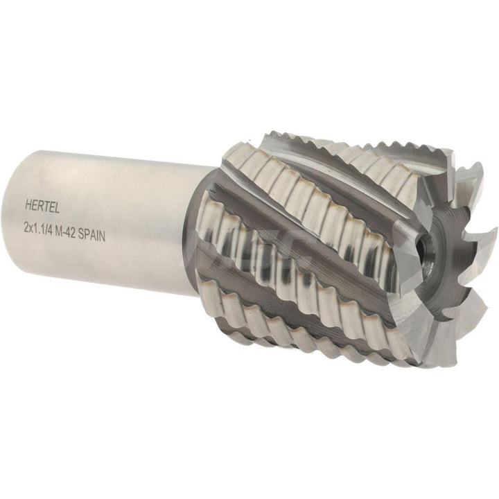 2.0000" 8-Flute Cobalt Single End Mill - Hertel 06821763