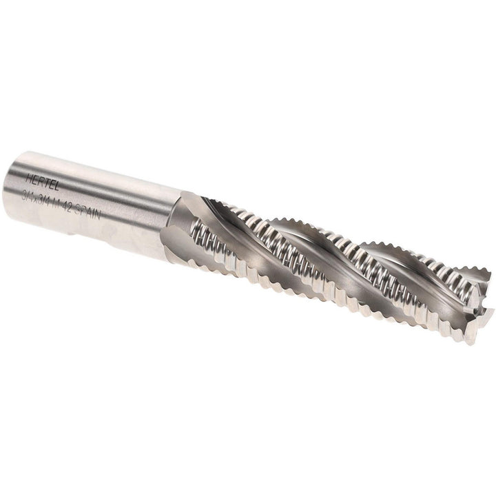 0.7500" 4-Flute Cobalt Single End Mill - Hertel 06821813