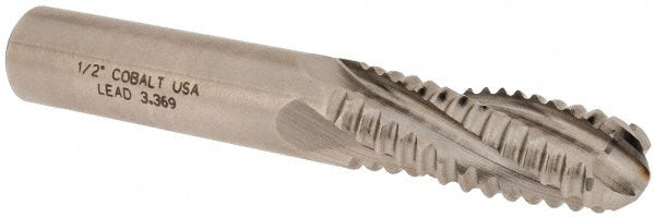 0.5000" 4-Flute Cobalt Single End Mill - Hertel 06821854