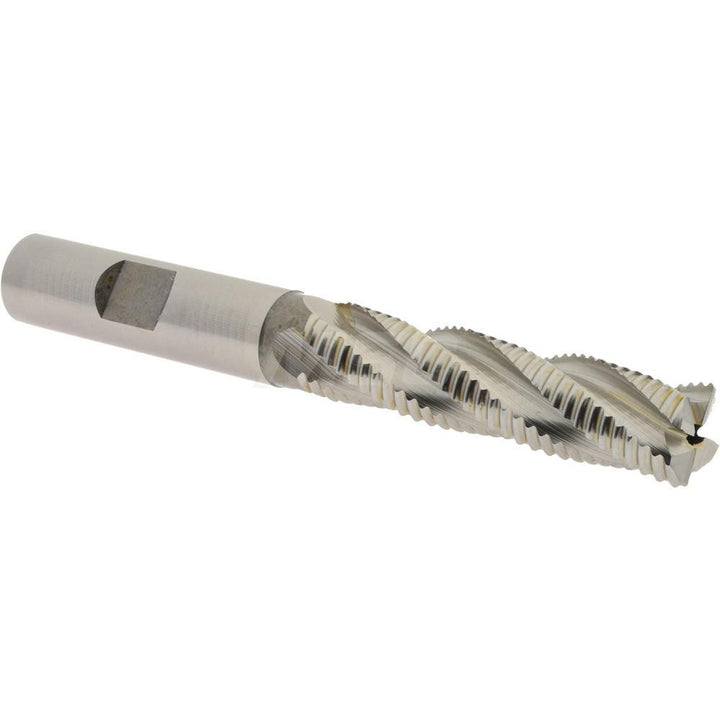 0.5000" 4-Flute Cobalt Single End Mill - Hertel 06822290