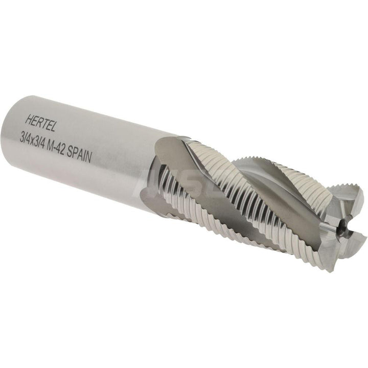 0.7500" 4-Flute Cobalt Single End Mill - Hertel 06822324