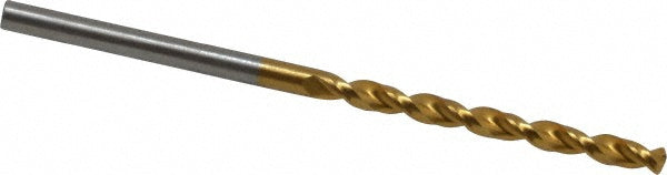 #34 High Speed Steel Drill Bit, TiN, 130° point - Guhring 9006520028200