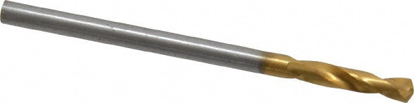 #40 Cobalt Stub Drill Bit, Coated, 130° point - Guhring 9006590024900