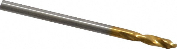 #38 Cobalt Stub Drill Bit, Coated, 130° point - Guhring 9006590025800