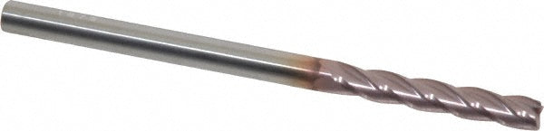 3/16" 4-Flute Solid Carbide Square End Mill, TiCN - SGS 31871