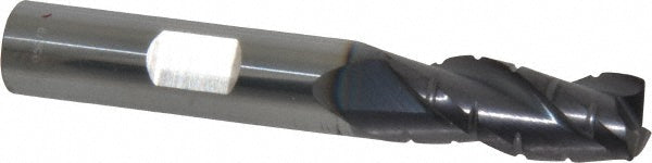0.3750" 3-Flute Solid Carbide Corner Radius End Mill, AlTiN - ProMax 117-02414