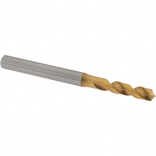 0.1969" High Speed Steel Screw Machine Drill Bit, Coated, 120° point - OSG 61550
