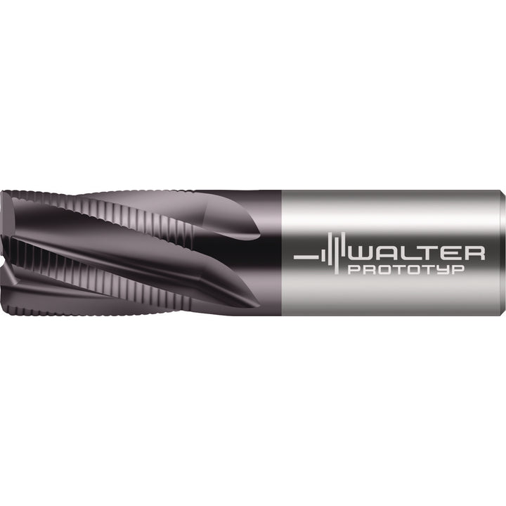 1.0000" 5-Flute Solid Carbide Roughing End Mill, TiAlN/THL - Walter-Prototyp 8416745