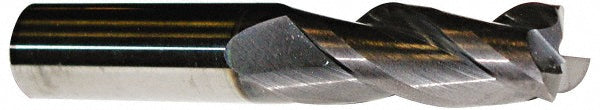 3/8" 3-Flute Solid Carbide Corner Radius End Mill, AlTiN - ProMax 106-02414
