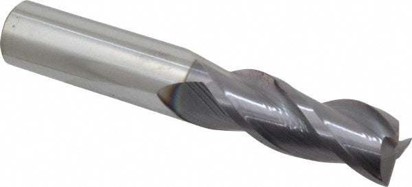 1/2" 3-Flute Solid Carbide Corner Radius End Mill, AlTiN - ProMax 106-03214