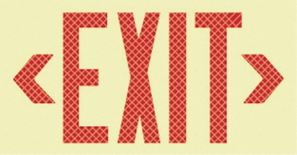 Exit Sign - AccuformNMC 7310