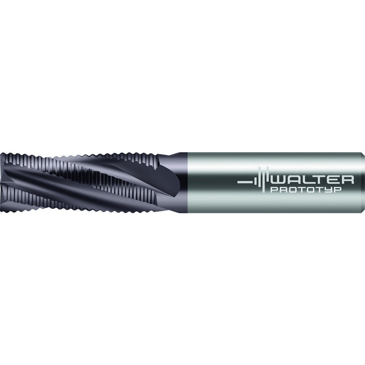0.3750" 4-Flute Solid Carbide Roughing End Mill, TiAlN/THL - Walter-Prototyp 8416761