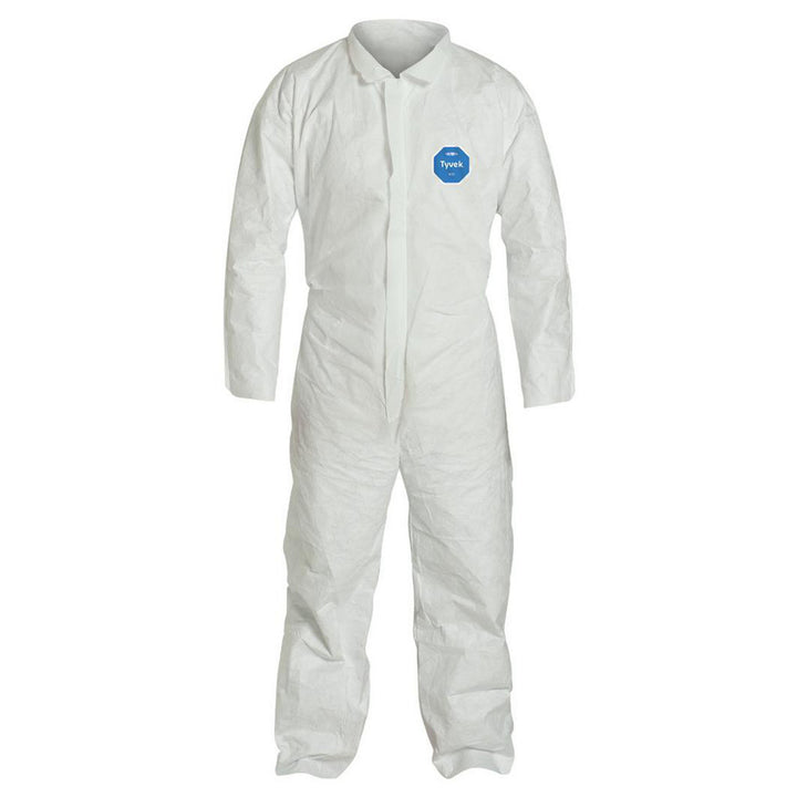 X-Large White Particle Protection Protective Garment - Dupont TY120SWHXL0025VP