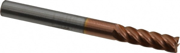 3/16" 5-Flute Solid Carbide Square End Mill, TiCN - ProMax 112-01212
