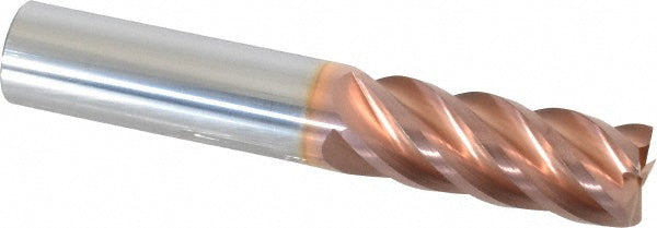 1/2" 5-Flute Solid Carbide Square End Mill, TiCN - ProMax 112-03212