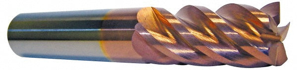 1" 5-Flute Solid Carbide Square End Mill, TiCN - ProMax 112-06412